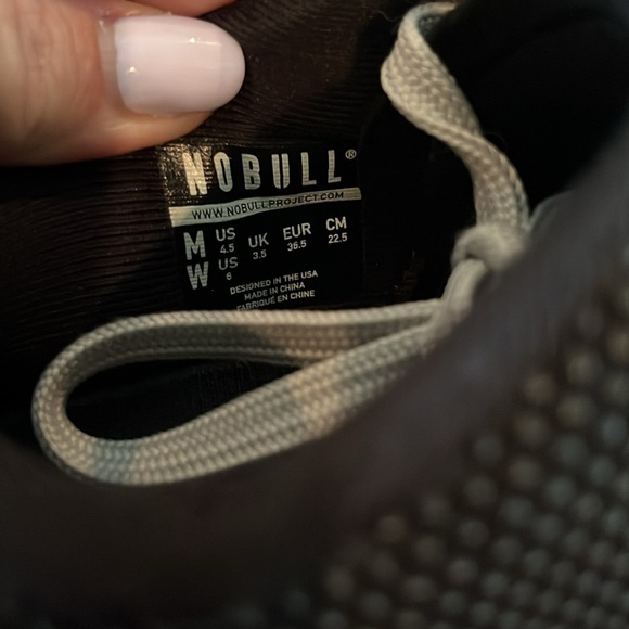 Nobull Trainer Sneakers Womens in black | size 6 - Picture 8 of 8